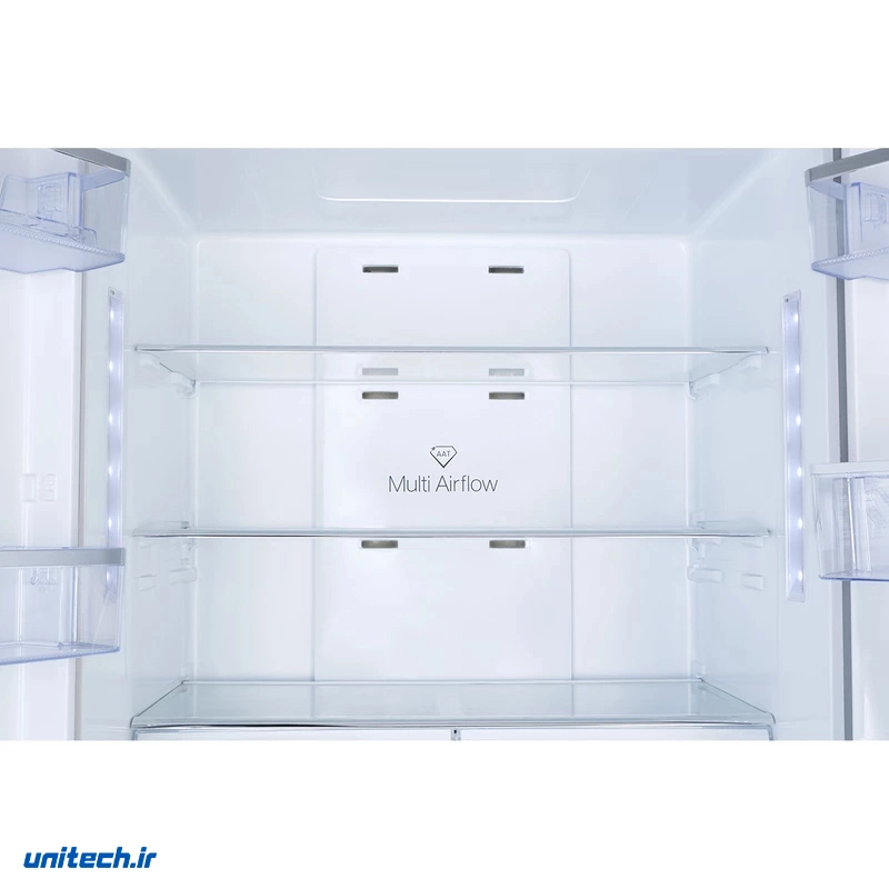 یخچال و فریزر ساید بای ساید 28 فوت ایکس ویژن مدل TF541AWD ASD3